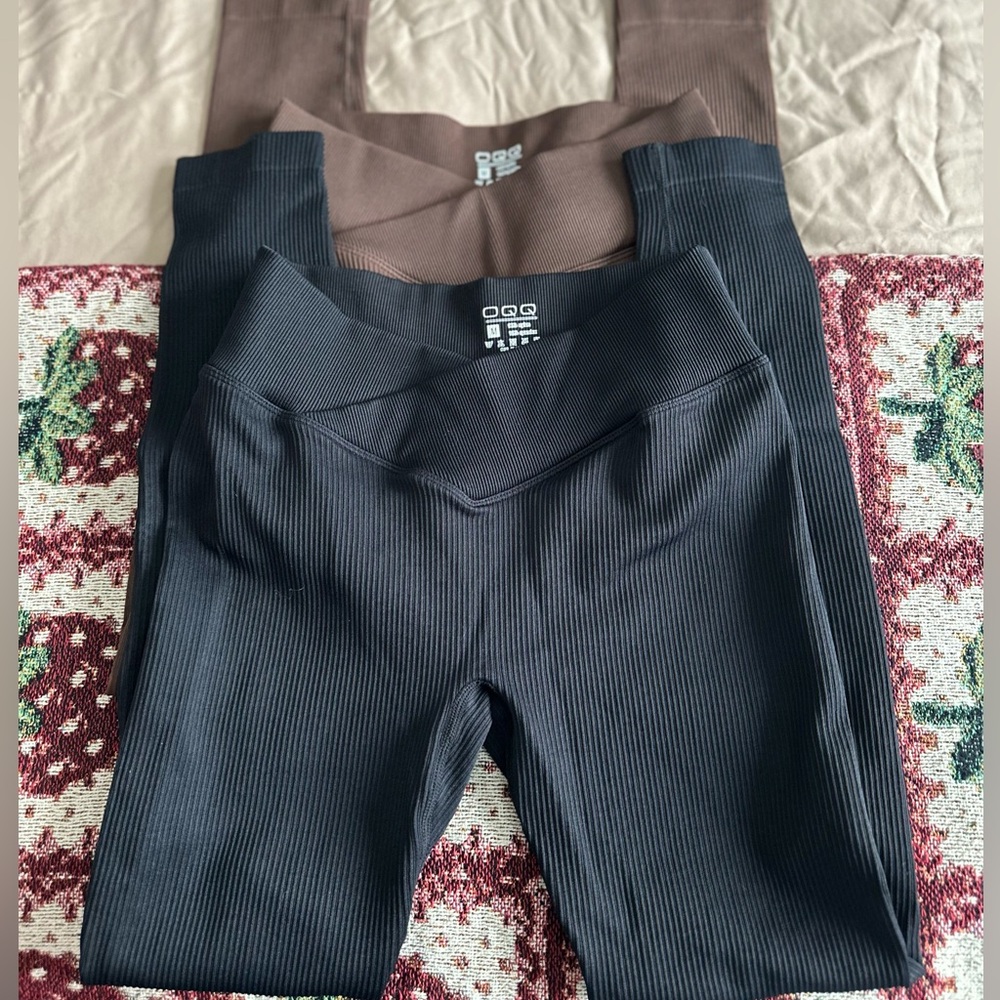 OQQ Crossover Leggings